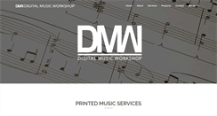 Desktop Screenshot of digitalmusicworkshop.com