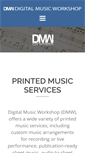 Mobile Screenshot of digitalmusicworkshop.com